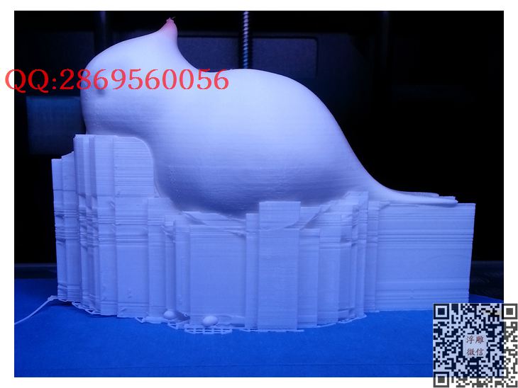 小鸟 圆圆1_STL圆雕图立体模型3d打印核雕精雕图浮雕图